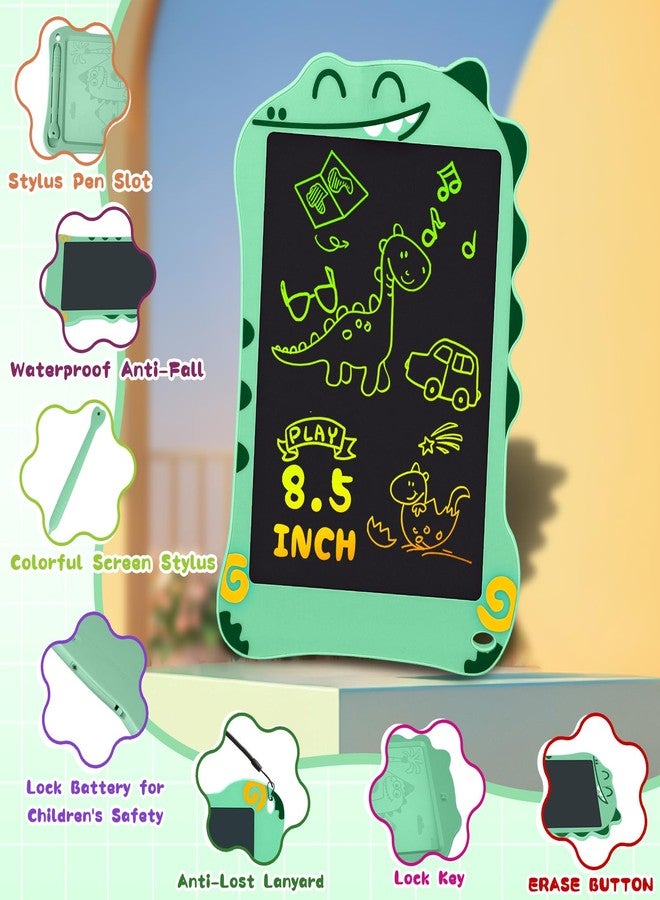 Gogsic LCD Writing Tablet for Kids, Dinosaurs Drawing Pad Doodle Board for Kids, Colorful Toddlers Toys Drawing Board, Educational Toys for Boys Girls 3 4 5 6 7 8 Year Old Christmas and Birthday Gifts - Image 3